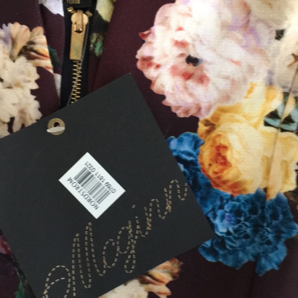 Nordstrom McGinn Floral Dress 2 NWT - Picture 5 of 5